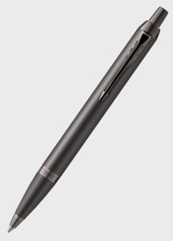 Кулькова ручка з матовим покриттям Parker IM 17 Professionals Monochrome Titanium BP, фото